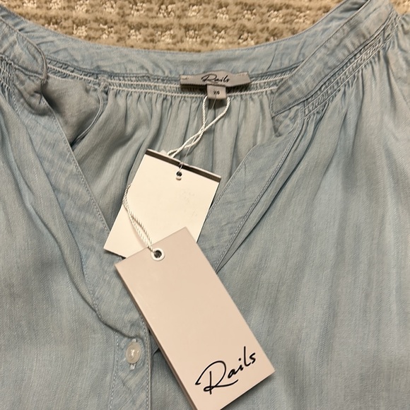 Blue rails blouse - Picture 2 of 7